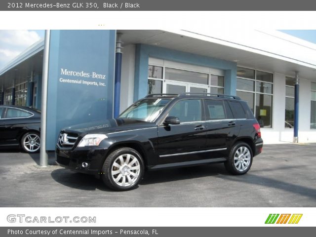 2012 Mercedes-Benz GLK 350 in Black