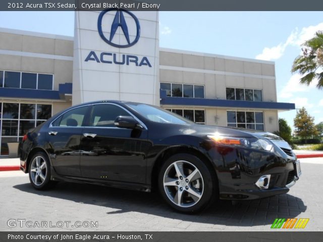 2012 Acura TSX Sedan in Crystal Black Pearl