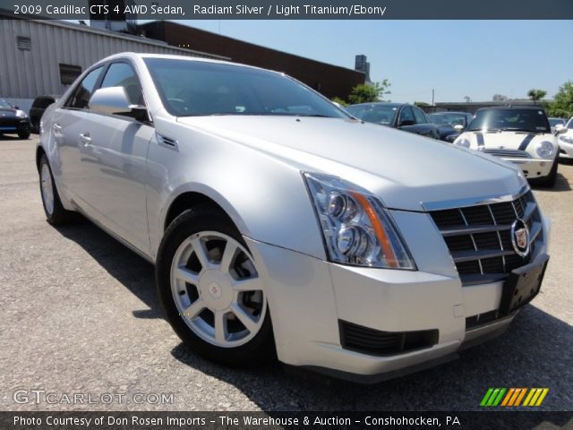 2009 Cadillac CTS 4 AWD Sedan in Radiant Silver