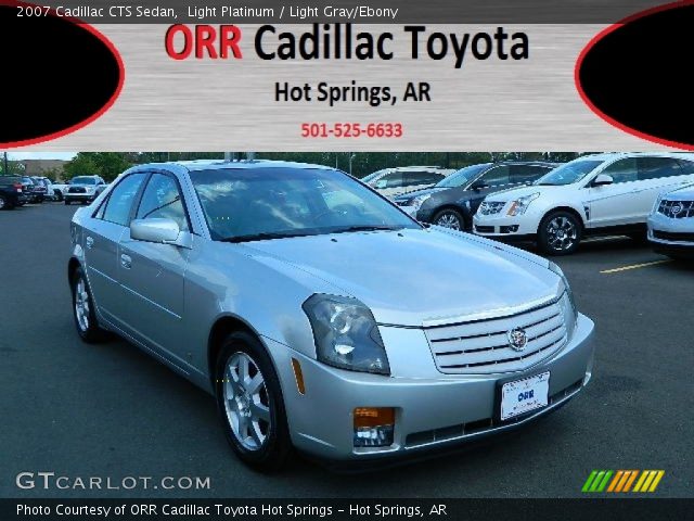 2007 Cadillac CTS Sedan in Light Platinum