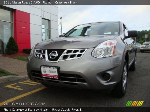 2011 Nissan Rogue S AWD in Platinum Graphite