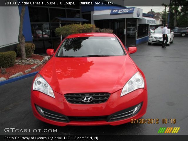 2010 Hyundai Genesis Coupe 3.8 Coupe in Tsukuba Red