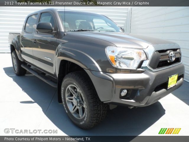 2012 Toyota Tacoma V6 TSS Prerunner Double Cab in Magnetic Gray Mica