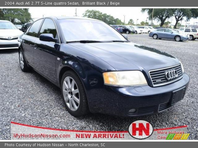 2004 Audi A6 2.7T S-Line quattro Sedan in Brilliant Black