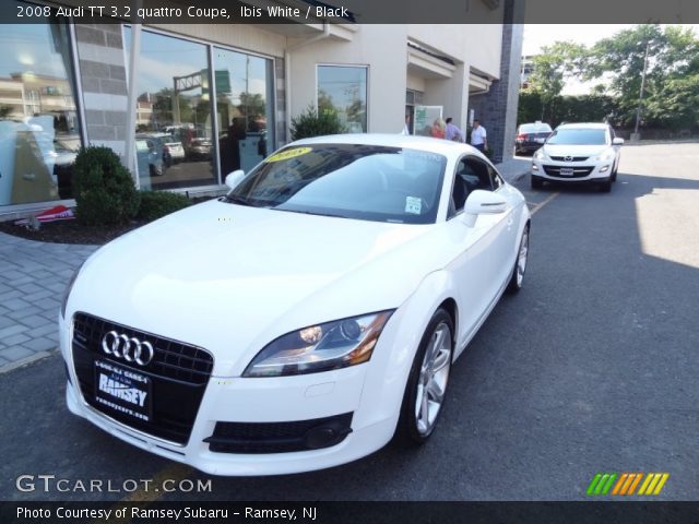 2008 Audi TT 3.2 quattro Coupe in Ibis White