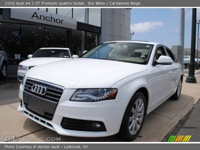 2009 Audi A4 2.0T Premium quattro Sedan in Ibis White