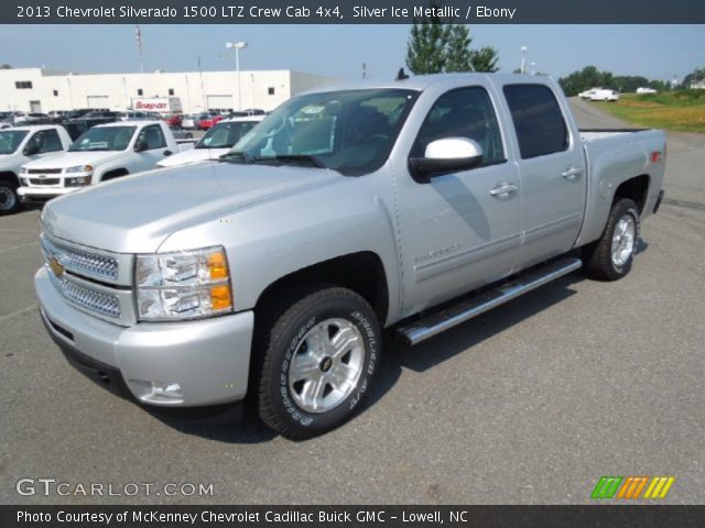 2013 Chevrolet Silverado 1500 LTZ Crew Cab 4x4 in Silver Ice Metallic