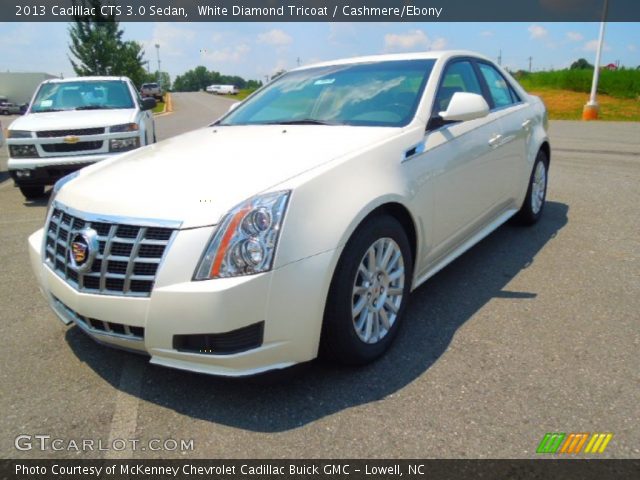 2013 Cadillac CTS 3.0 Sedan in White Diamond Tricoat