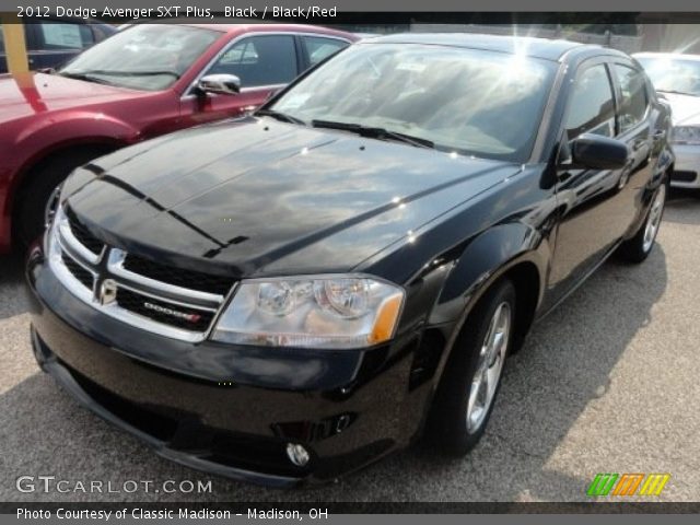 2012 Dodge Avenger SXT Plus in Black
