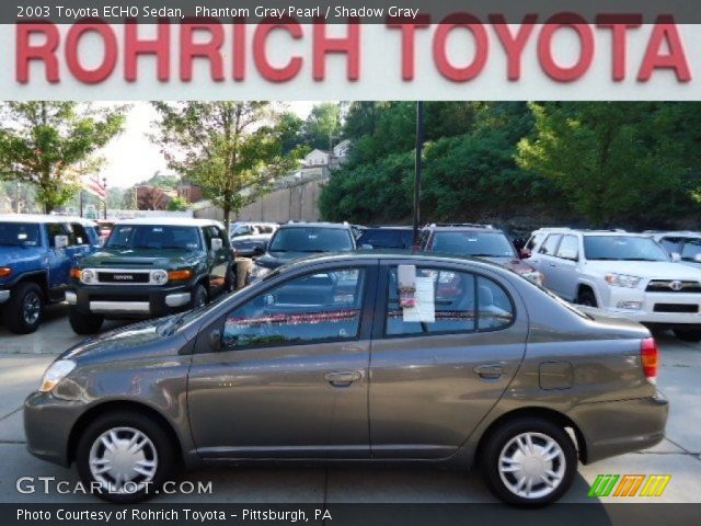 2003 Toyota ECHO Sedan in Phantom Gray Pearl