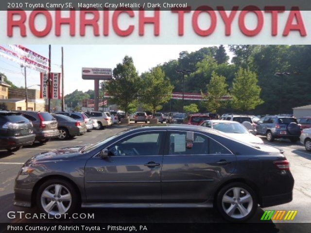 2010 Toyota Camry SE in Magnetic Gray Metallic