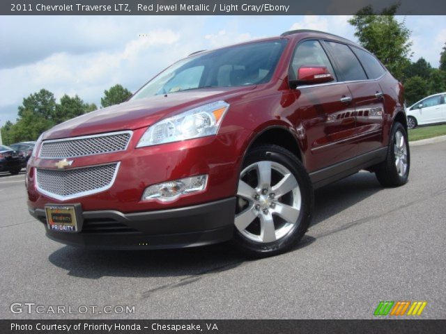 2011 Chevrolet Traverse LTZ in Red Jewel Metallic