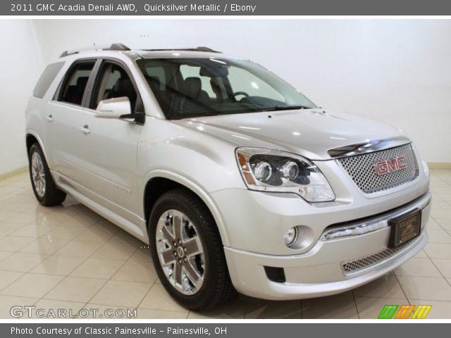 2011 GMC Acadia Denali AWD in Quicksilver Metallic