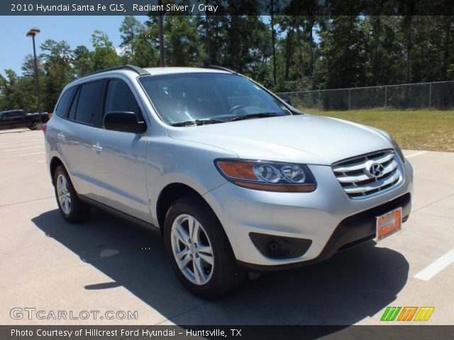 2010 Hyundai Santa Fe GLS in Radiant Silver