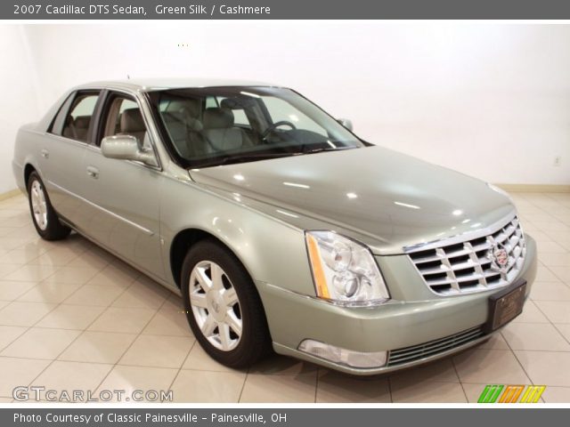 2007 Cadillac DTS Sedan in Green Silk