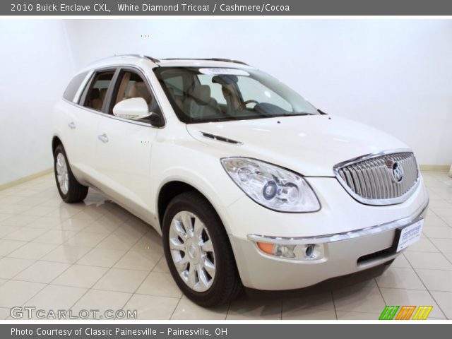 2010 Buick Enclave CXL in White Diamond Tricoat