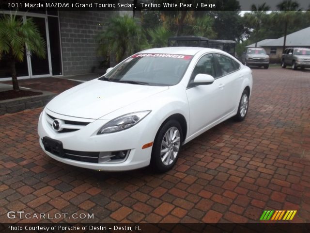 2011 Mazda MAZDA6 i Grand Touring Sedan in Techno White Pearl