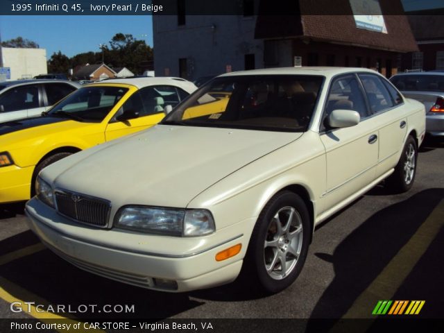 1995 Infiniti Q 45 in Ivory Pearl