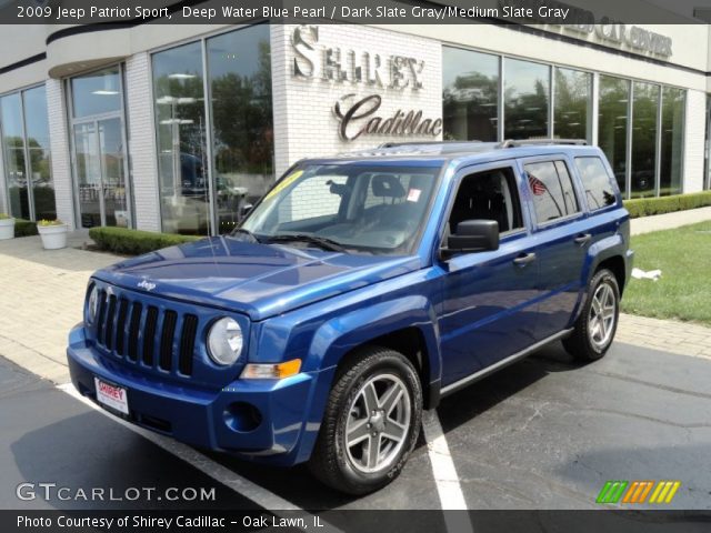 2009 Jeep Patriot Sport in Deep Water Blue Pearl