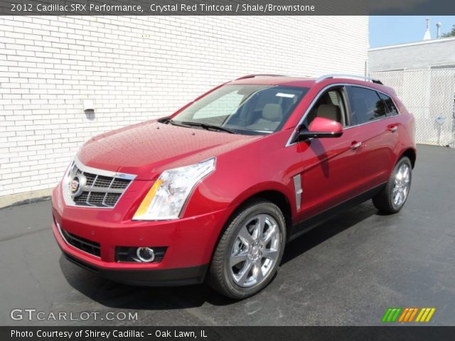 2012 Cadillac SRX Performance in Crystal Red Tintcoat
