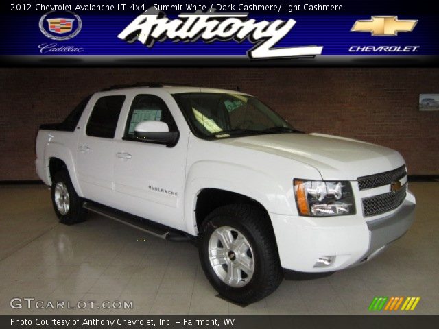 2012 Chevrolet Avalanche LT 4x4 in Summit White