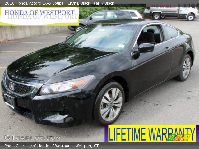 2010 Honda accord lx black #2