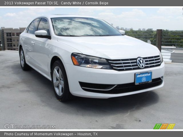 2013 Volkswagen Passat TDI SE in Candy White