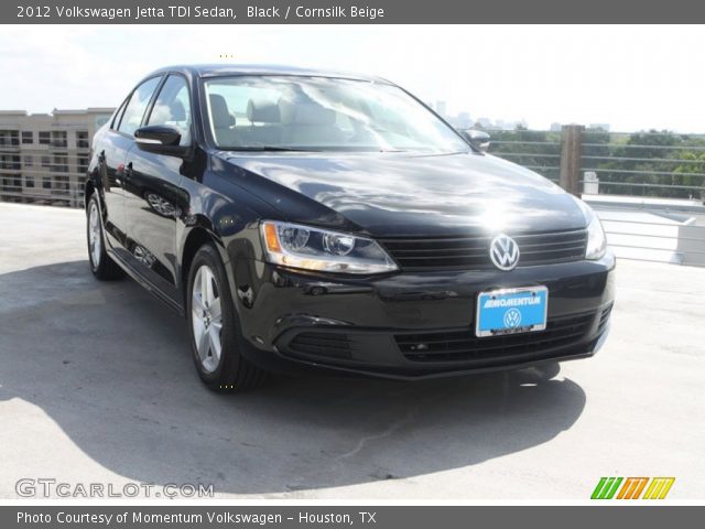 2012 Volkswagen Jetta TDI Sedan in Black