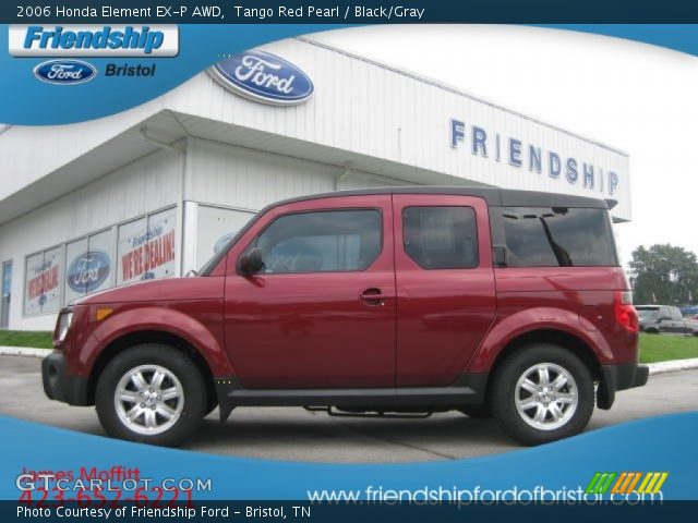 2006 Honda Element EX-P AWD in Tango Red Pearl