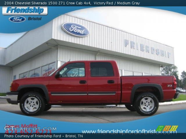2004 Chevrolet Silverado 1500 Z71 Crew Cab 4x4 in Victory Red