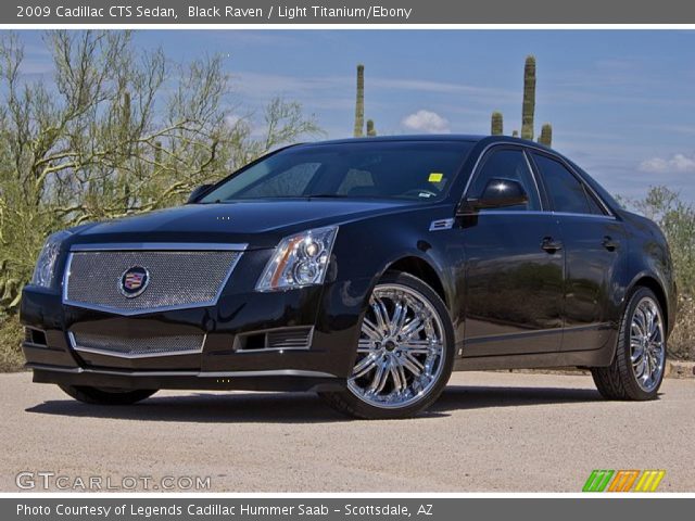 2009 Cadillac CTS Sedan in Black Raven