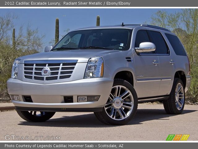 2012 Cadillac Escalade Luxury in Radiant Silver Metallic