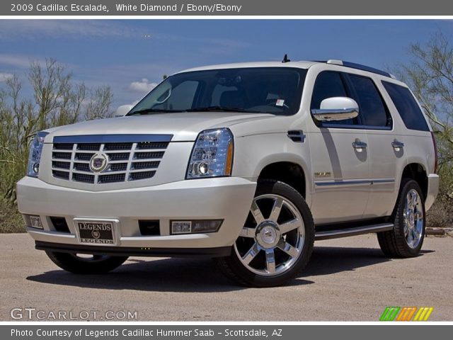 2009 Cadillac Escalade  in White Diamond