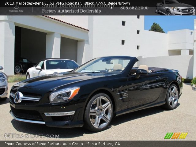 2013 Mercedes-Benz SL 63 AMG Roadster in Black