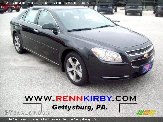2012 Chevrolet Malibu LT in Black Granite Metallic