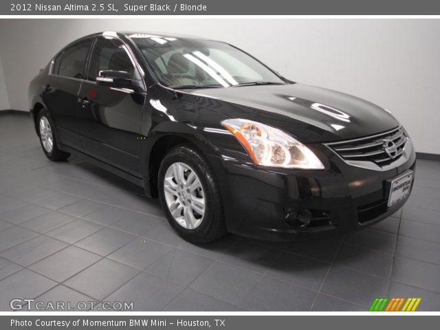 2012 Nissan Altima 2.5 SL in Super Black