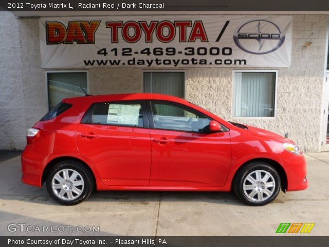 2012 Toyota Matrix L in Radiant Red