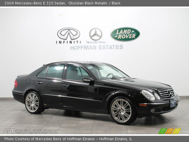 2004 Mercedes-Benz E 320 Sedan in Obsidian Black Metallic
