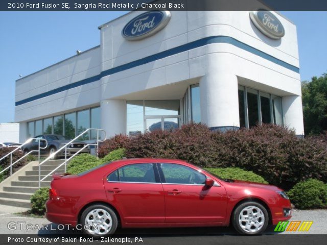 2010 Ford Fusion SE in Sangria Red Metallic