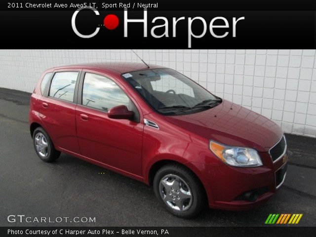 2011 Chevrolet Aveo Aveo5 LT in Sport Red