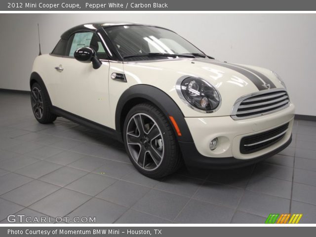 2012 Mini Cooper Coupe in Pepper White