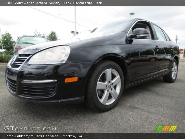 2008 Volkswagen Jetta SE Sedan in Black