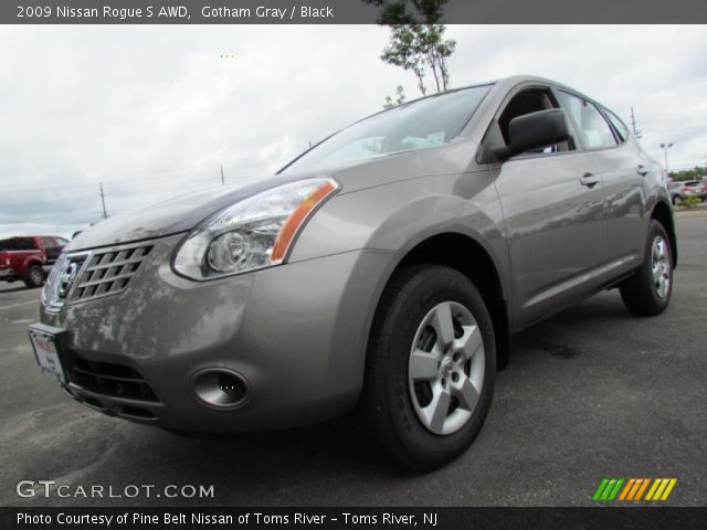 2009 Nissan Rogue S AWD in Gotham Gray