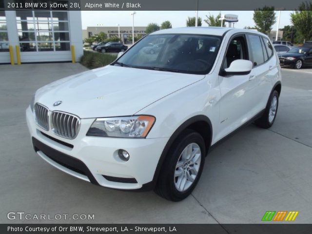 2011 BMW X3 xDrive 28i in Alpine White