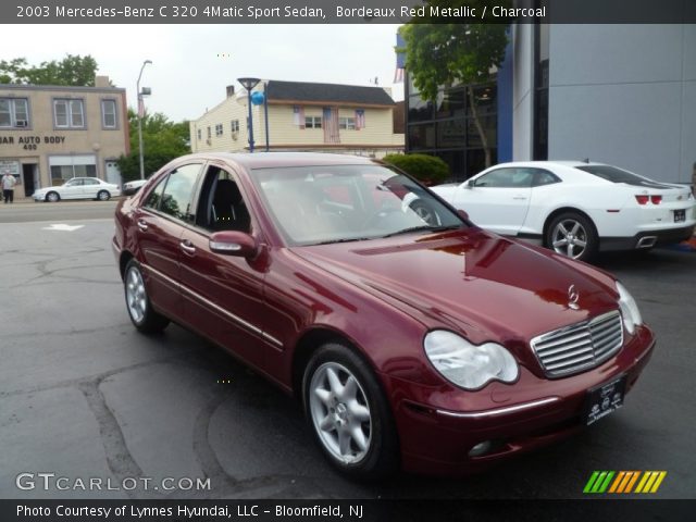 2003 Mercedes-Benz C 320 4Matic Sport Sedan in Bordeaux Red Metallic