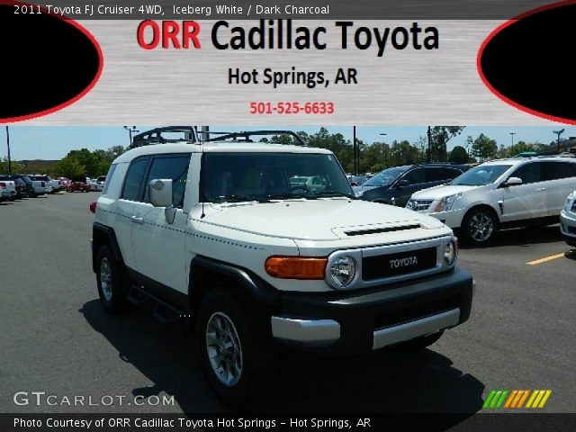 2011 Toyota FJ Cruiser 4WD in Iceberg White