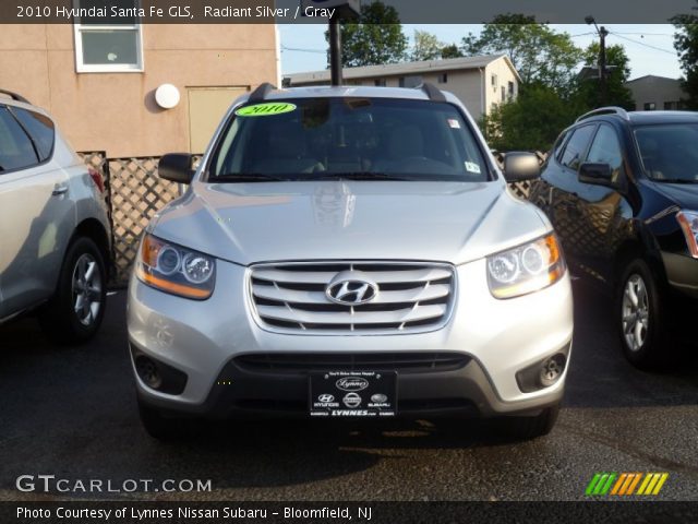 2010 Hyundai Santa Fe GLS in Radiant Silver