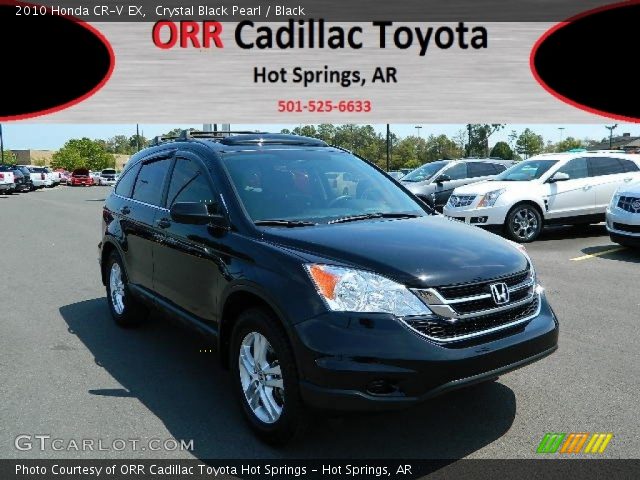 2010 Honda CR-V EX in Crystal Black Pearl