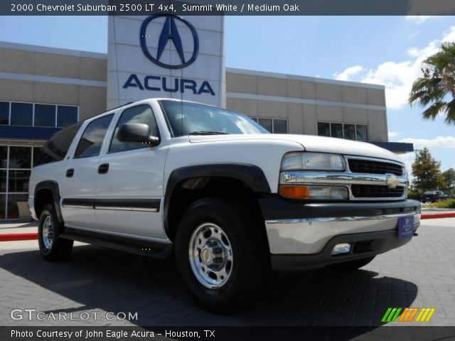 2000 Chevrolet Suburban 2500 LT 4x4 in Summit White