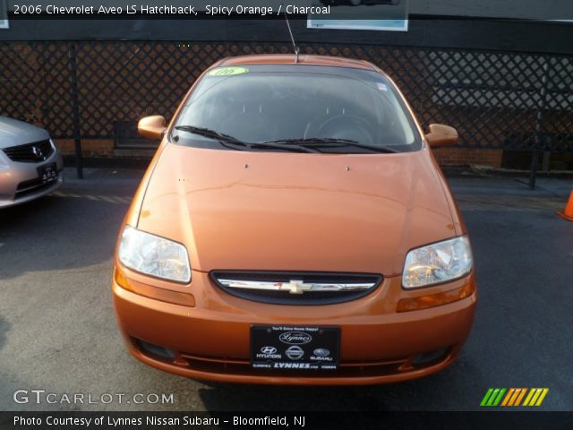 2006 Chevrolet Aveo LS Hatchback in Spicy Orange